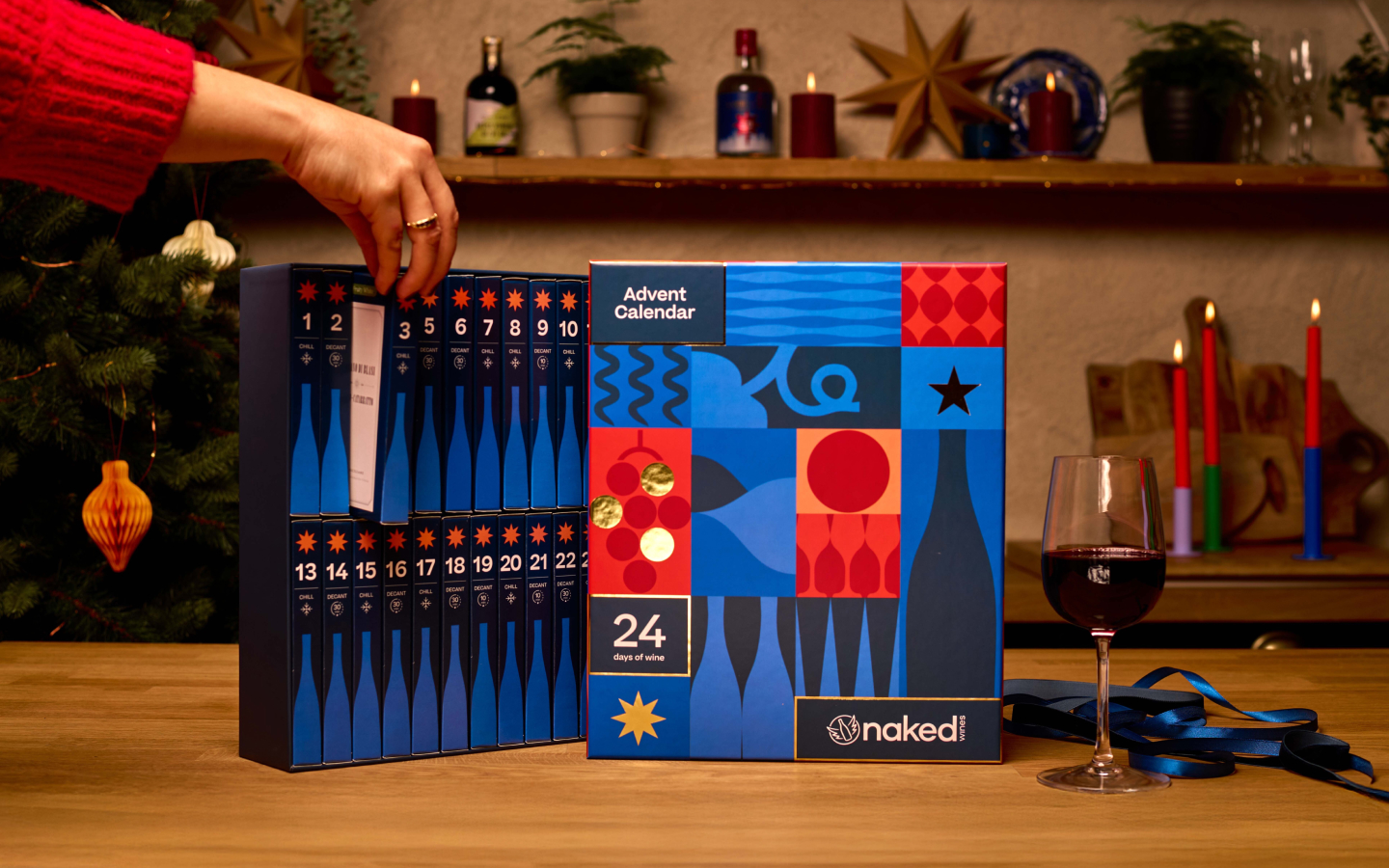 Naked Wines' advent calendar