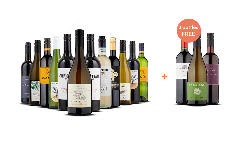 Spring Mixed Case plus 3 FREE bottles worth £44.97 | Naked Wines