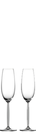 2x Schott Zwiesel Champagne Flutes