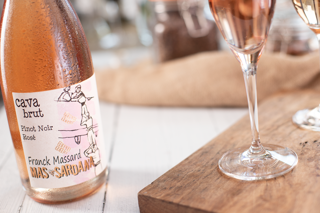 Mas Sardana Cava Rosado NV bottle