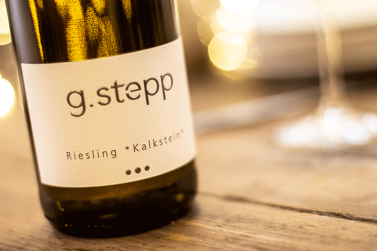 Stepp Riesling Kalkstein Vineyard 2024 bottle